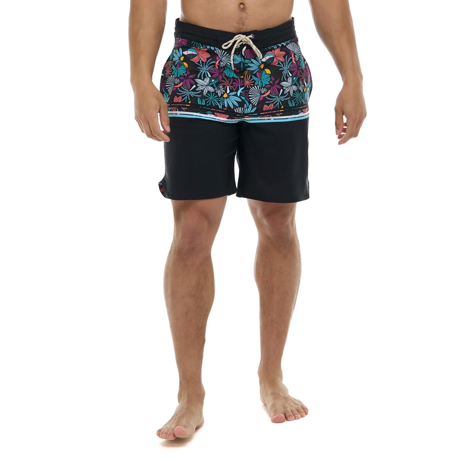 Eidon Young Mens Sand n Sea 18 Inch Length Boardshort Swim Trunk
