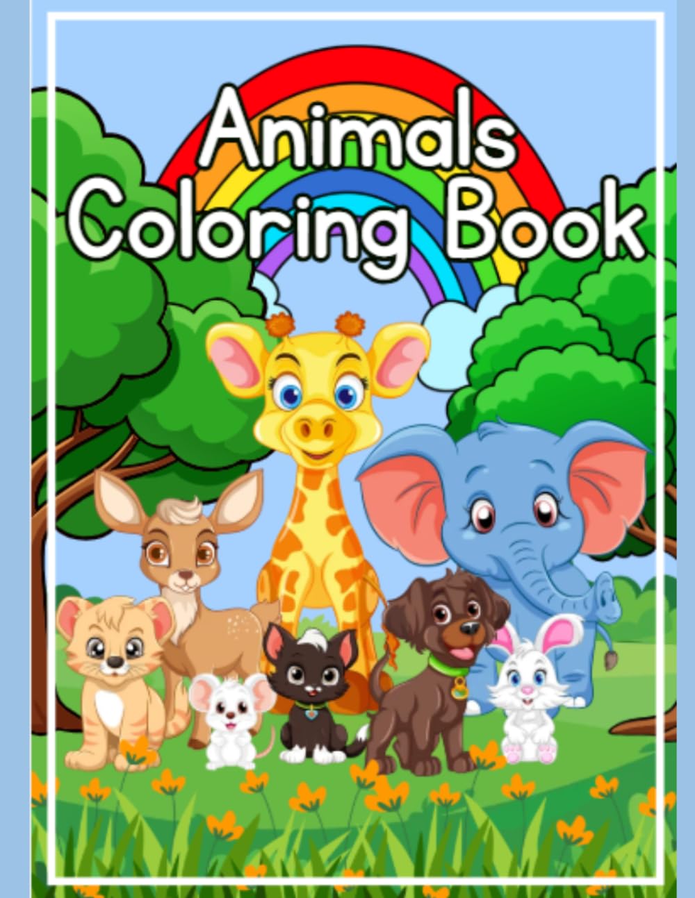 Animals Coloring Book: كتاب تلوين الحيوانات