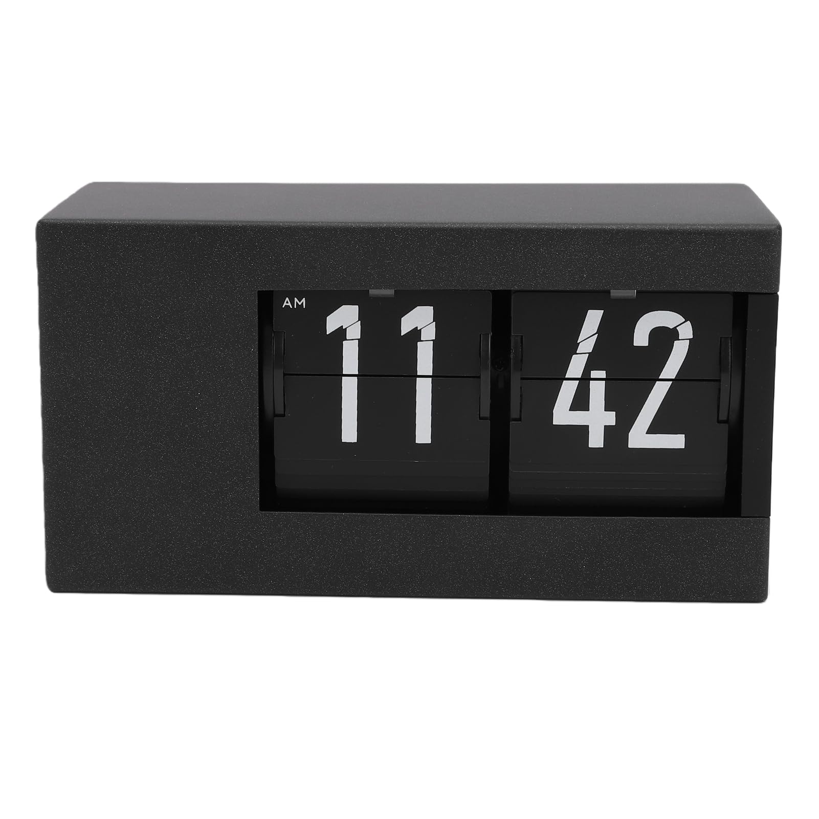 Orologio con calendario, display a LED, cambio automatico, 12 ore AM-PM, calendario perpetuo retrò (nero)