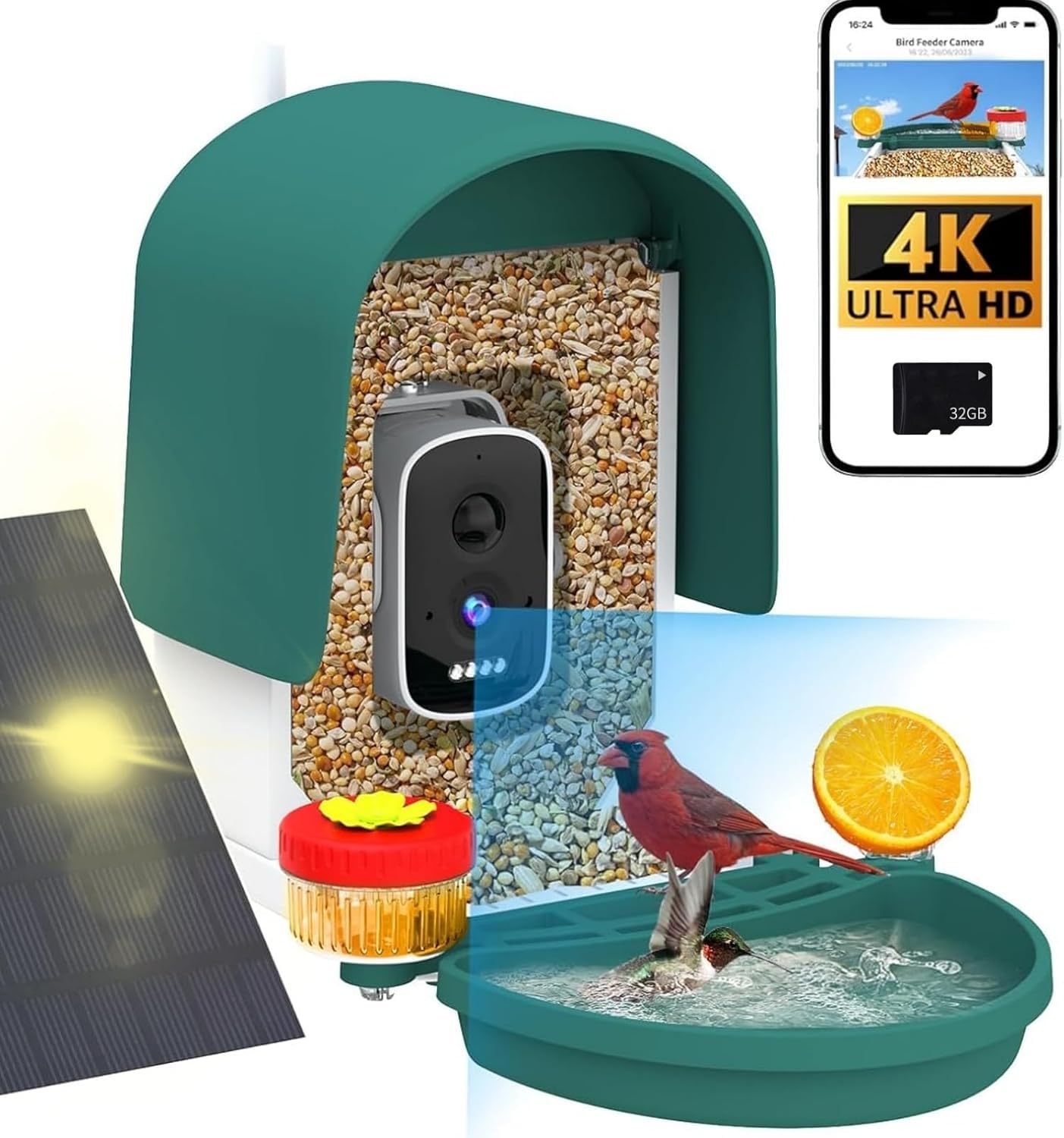 iRonrain TV-Q39 Bird Feeder Camera