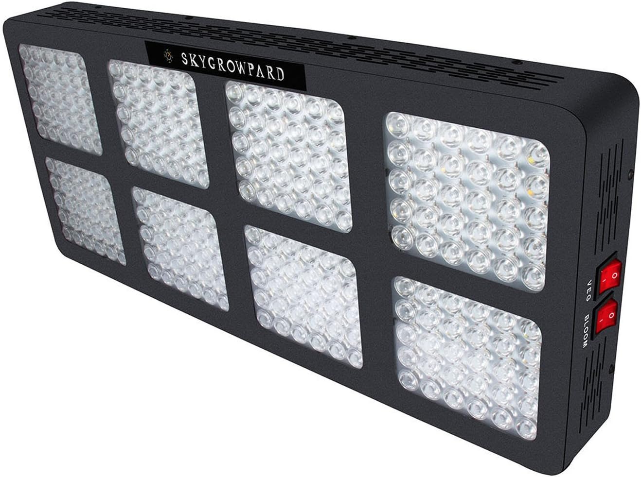 Led Grow Light 2400W with Programmable Timer Control,Full Spectrum for Hydroponics Indoor Greenhouse Plants Veg and Flower