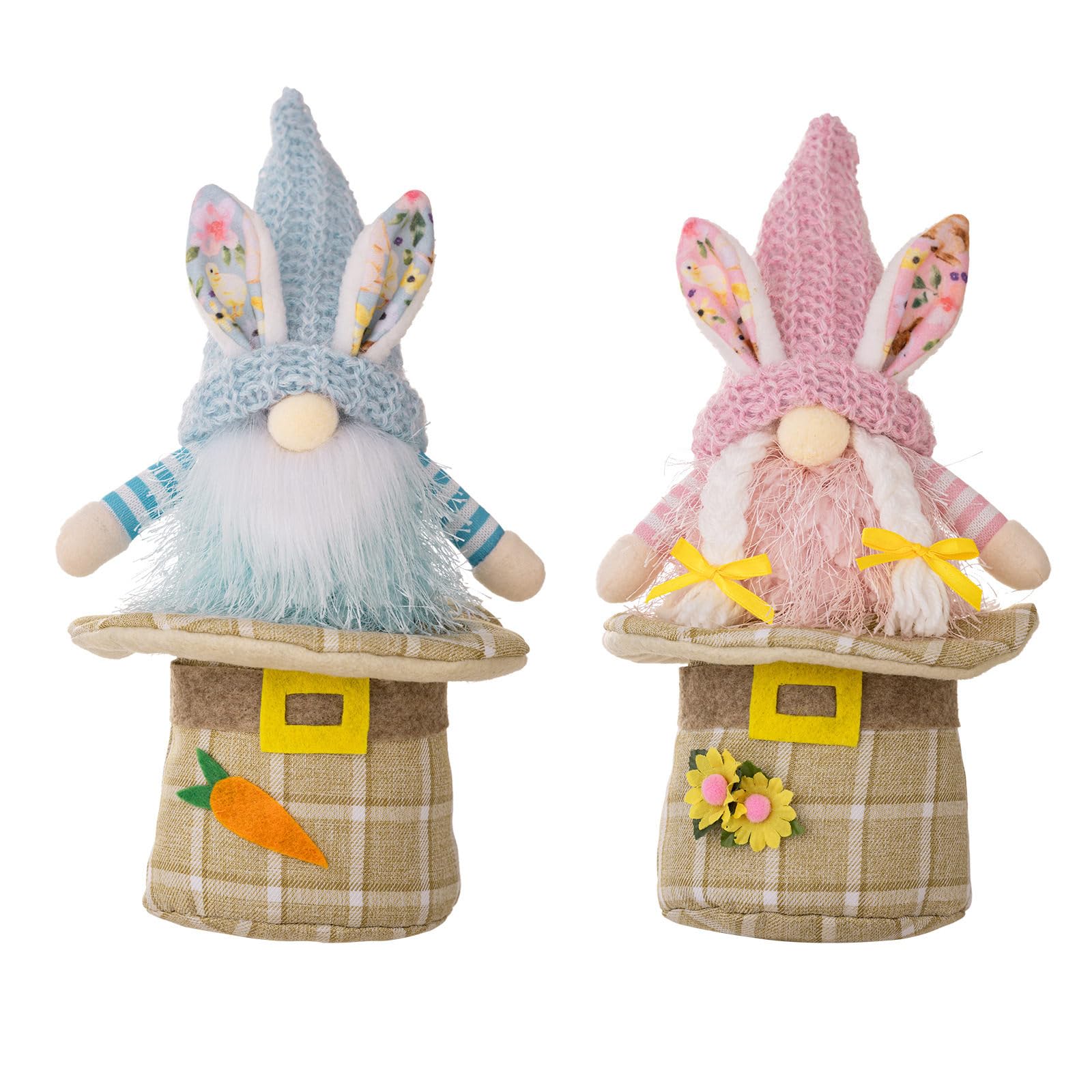 Buxuaaaa Unique Easter Gnomes Ornament Great Addition to Any Celebration for Springtimes Celebration & Gatherings Decor Easy to Clean and Maintain