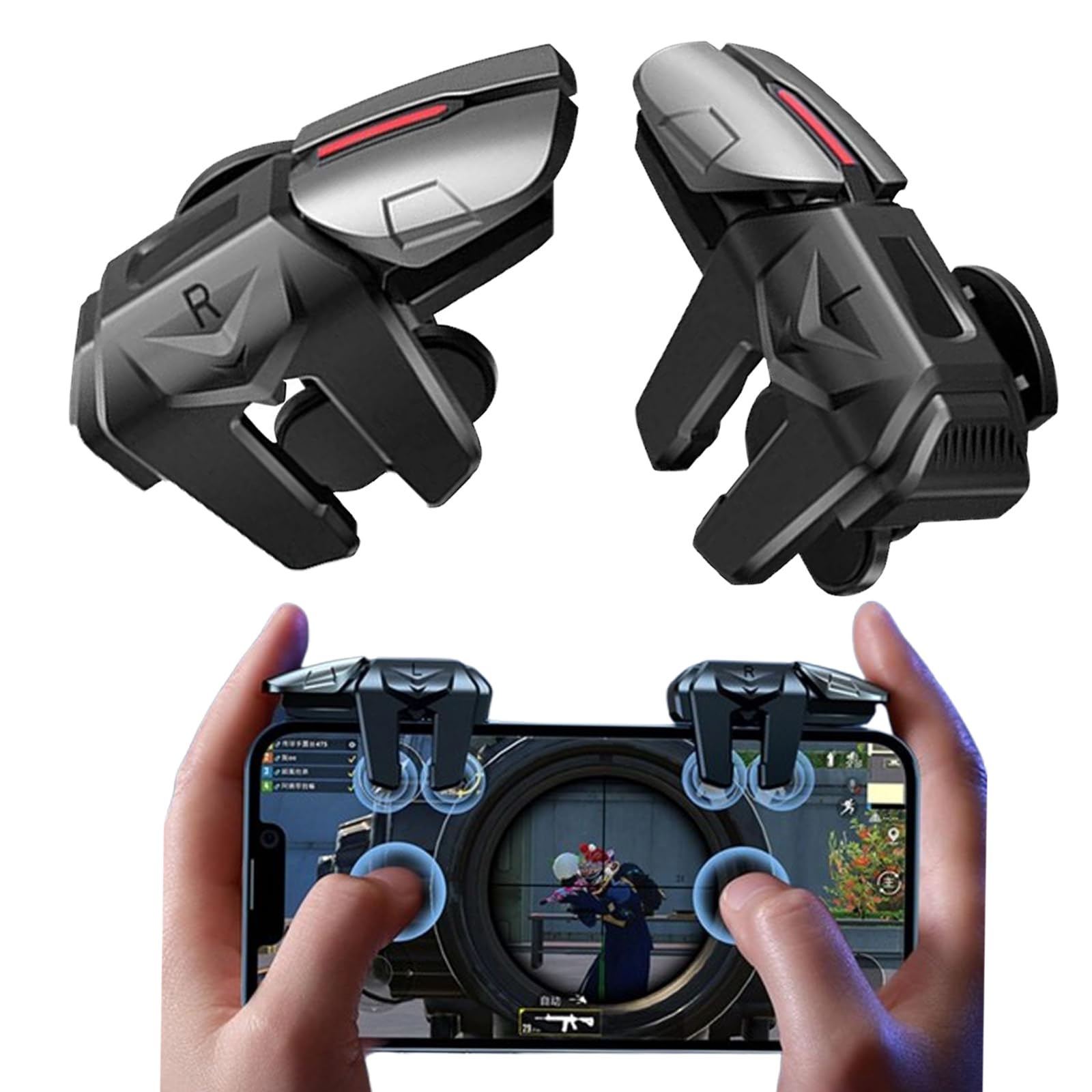 gioco Smartphone Controller, Regolabile trigger Mobile, E-Sport gioco mobile