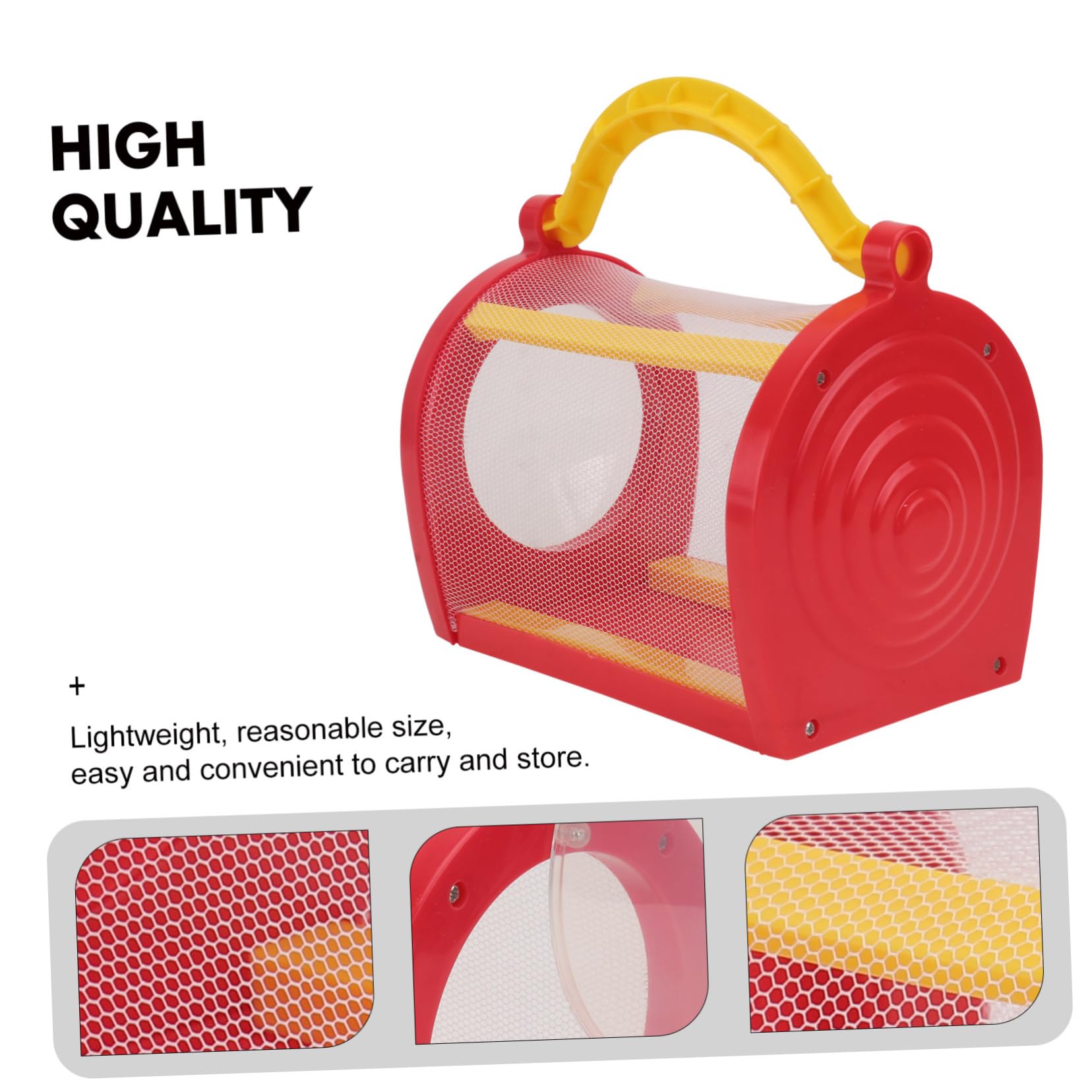 PartyKindom Insektenkäfig Transportabel - Handgefertigter Käfig Für Heuschrecken & Insekten