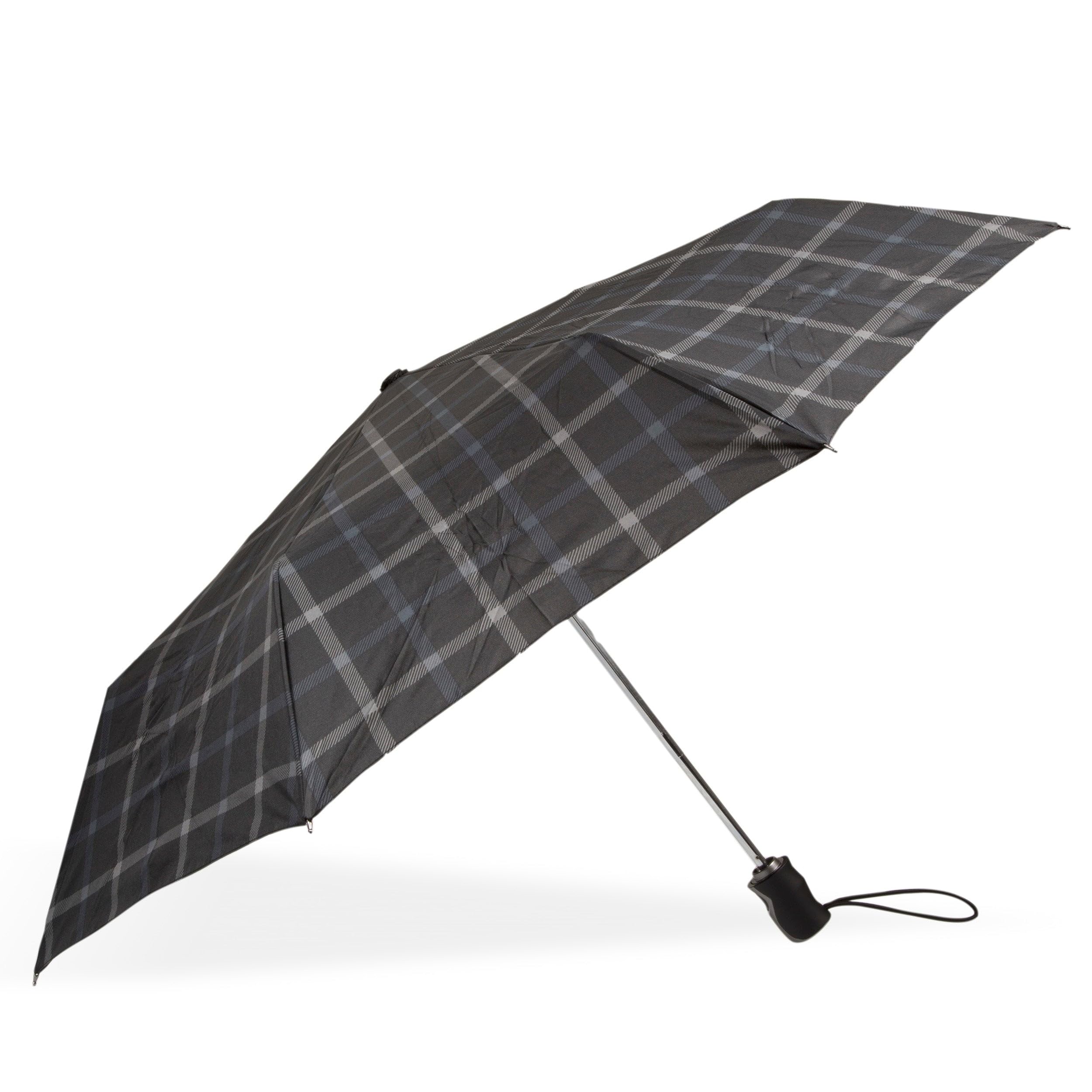 Isotoner Parapluie x-tra solide, ultra déperlant, ouverture/fermeture automatique,