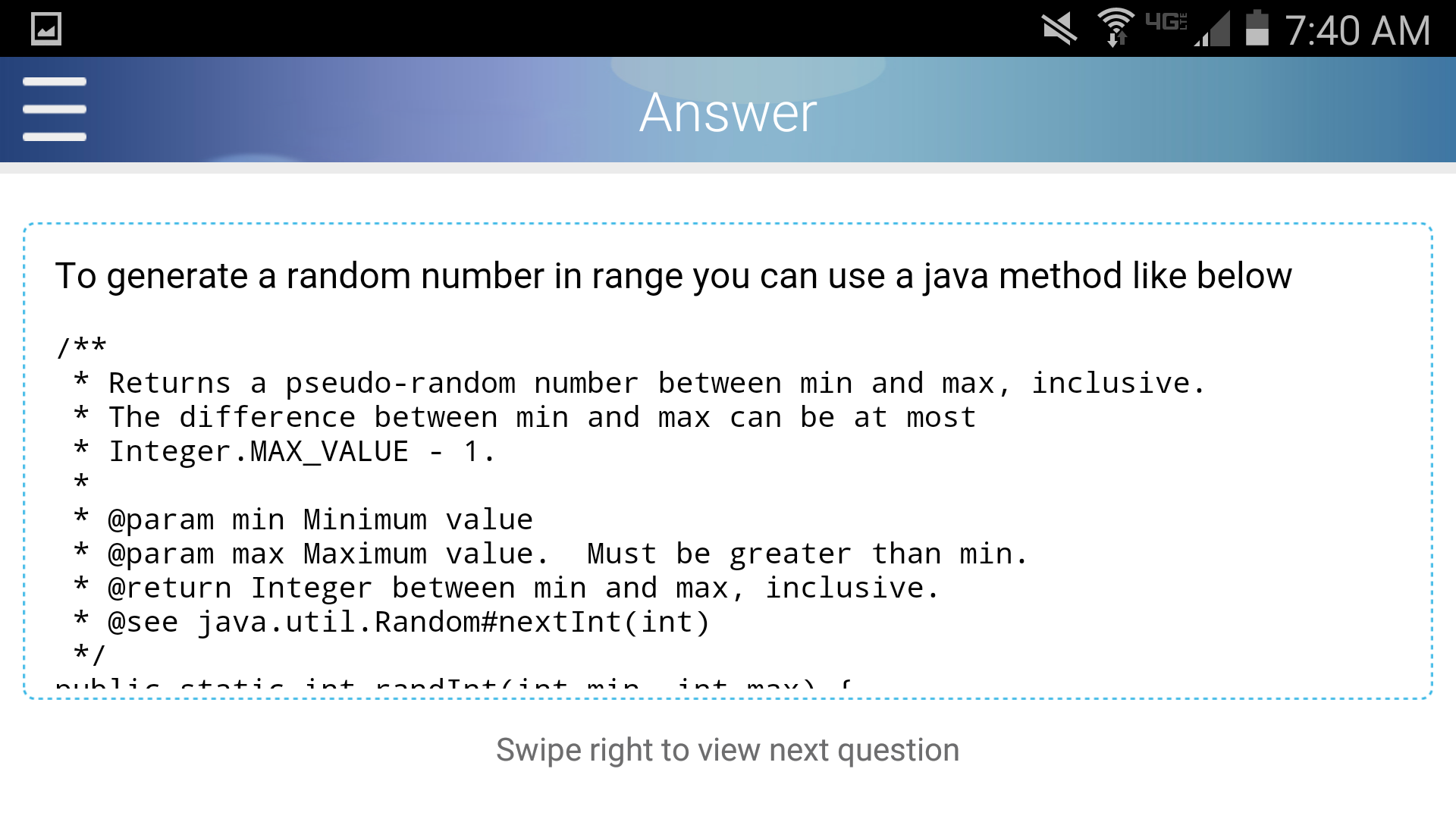 Java Questions and Answers - App on Amazon Appstore