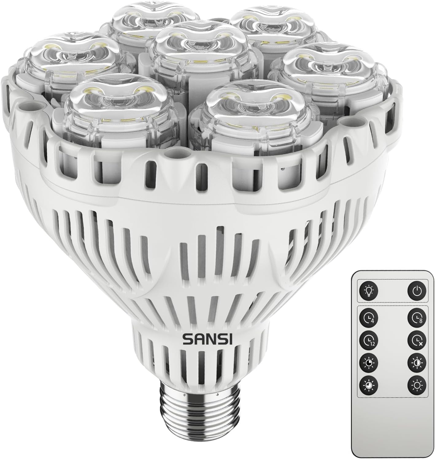 フルスペクトルLEDライト タイマー付シーンコントロール BLACK BOX Amazon.co.jp: SANSI【最上位40W】植物育成ライト LED電球E26 高PPFD