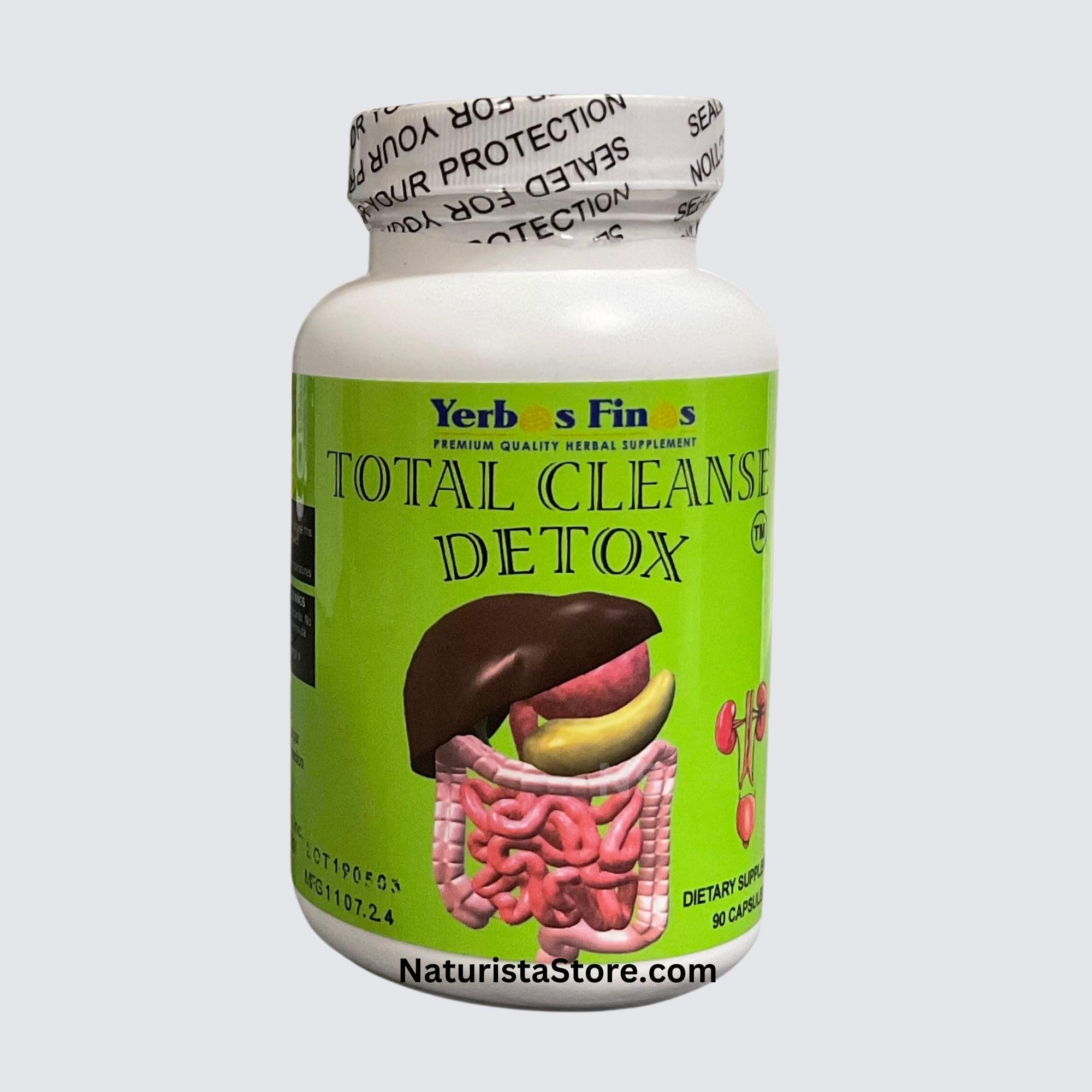 Amazon.com: Yerbas Finas Total Cleanse Detox 90 Capsules : Health