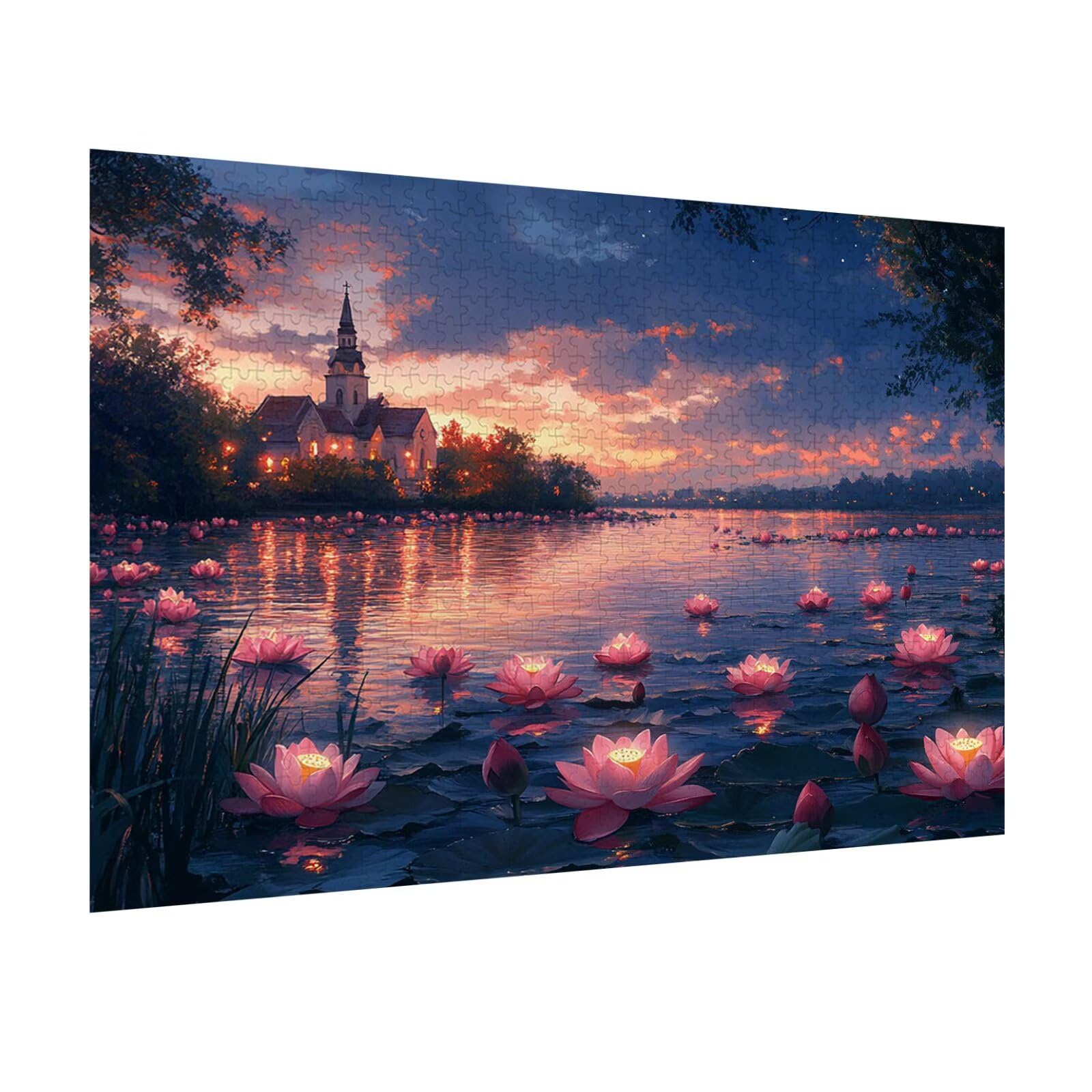 Puzzle 6000 Pezzi Il paesaggio Puzzle Classici per Gioco Familiare, n-354 | Impossibile Puzzles, Intrattenimento Creativo, Rilassamento e Intelligence, Regalo per Amore e Amico, Decorazioni Casa, Lotus