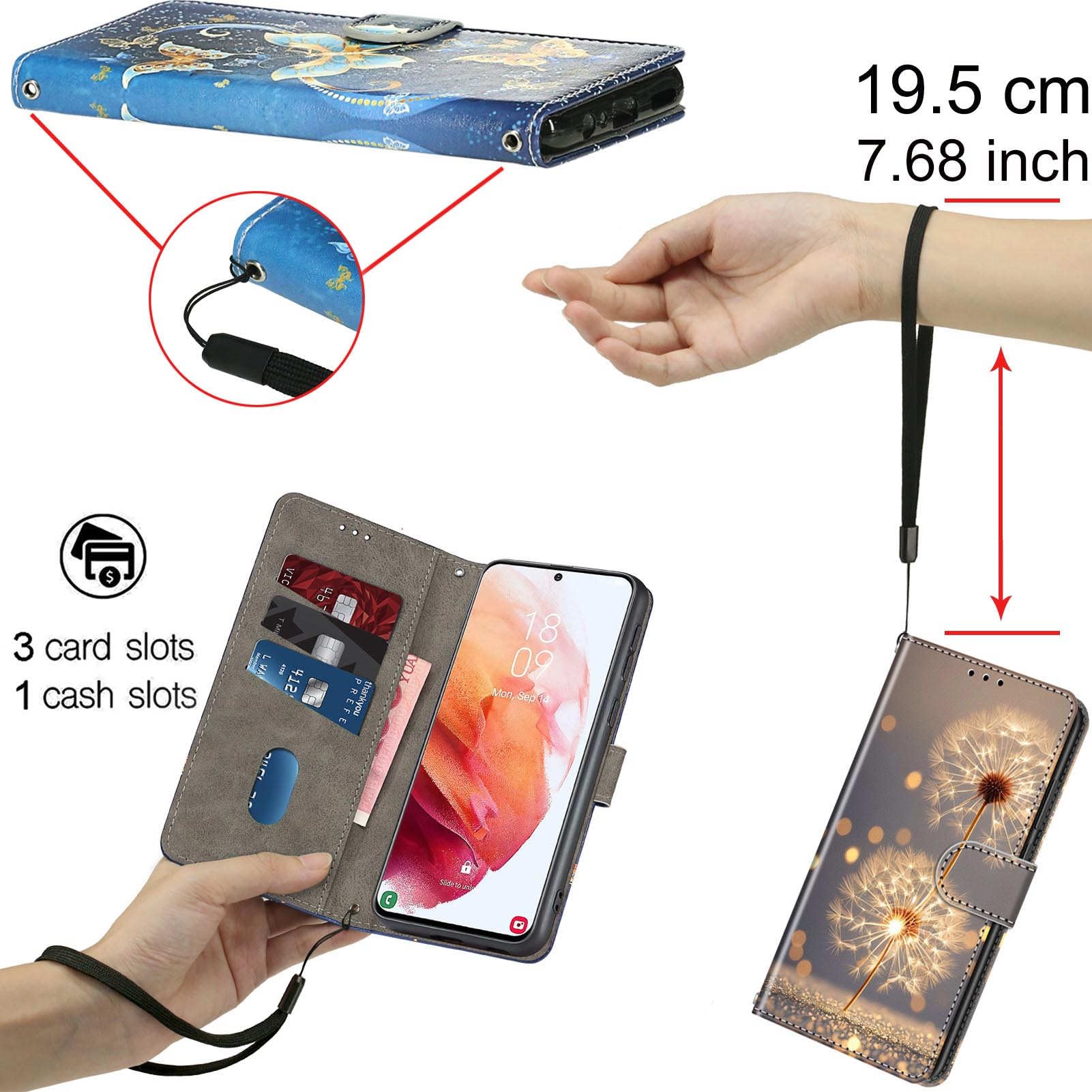 Cover Portafoglio Oppo A5 2020 - Foto 9