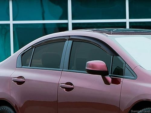 Miniatura 2 de Armordillo USA 8701430 - Viseras adhesivas para ventana para Ford F-150 2004-2014 cabina regular (excluye el modelo 2004 F-150 Heritage Model)