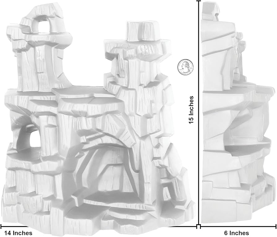 Amazon.com: TimMee Battle Mountain Scenery - White Figure Display Amazon.com: TimMee Battle Mountain Scenery - White Figure Display
