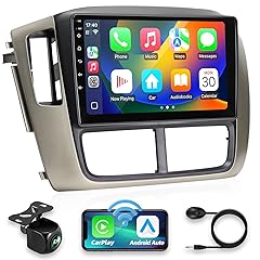 for Pilot 2006 2007 2008 Radio Compatible with Wirelessly Carplay Android Auto Upgrade Android Car Stereo Bluetooth Navigation GPS TouchScreen FM WiFi Multimedia Player Backup Camera Head Unit