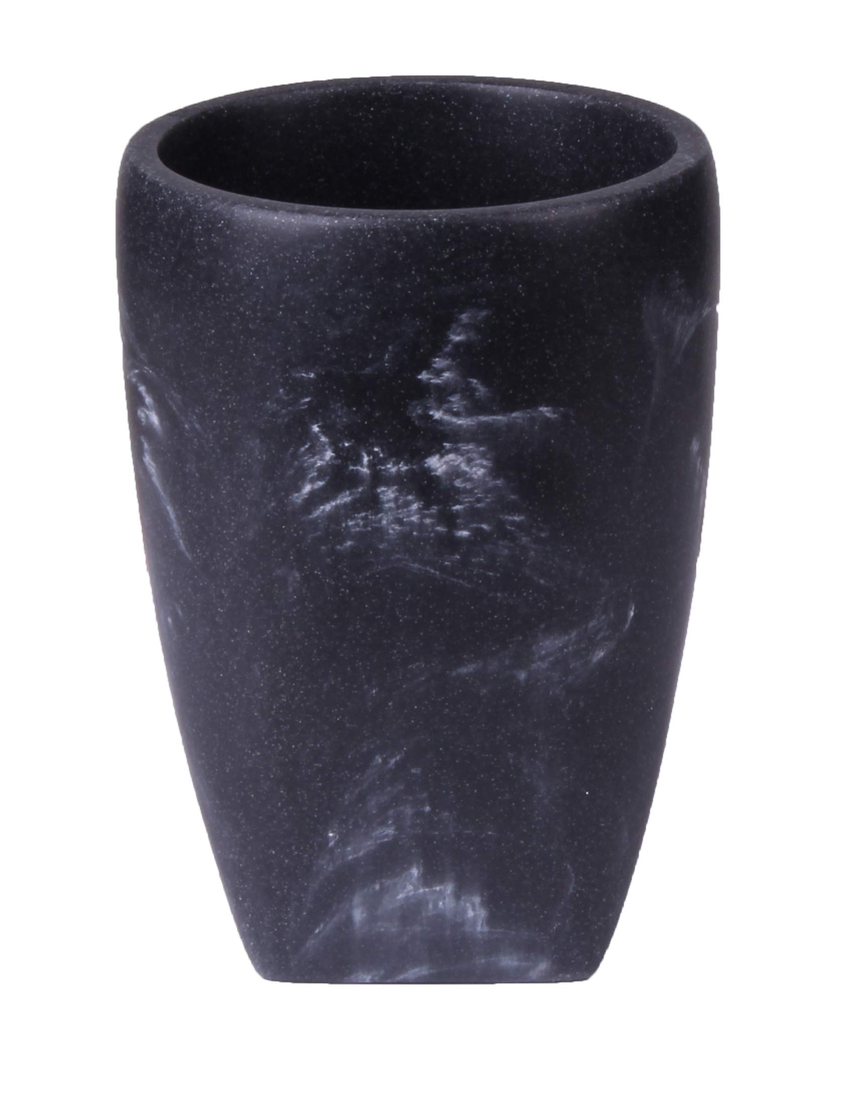 Showerdrape Grey Marble Octavia- Effect Bathroom Tumbler Toothbrush Holder & Organiser