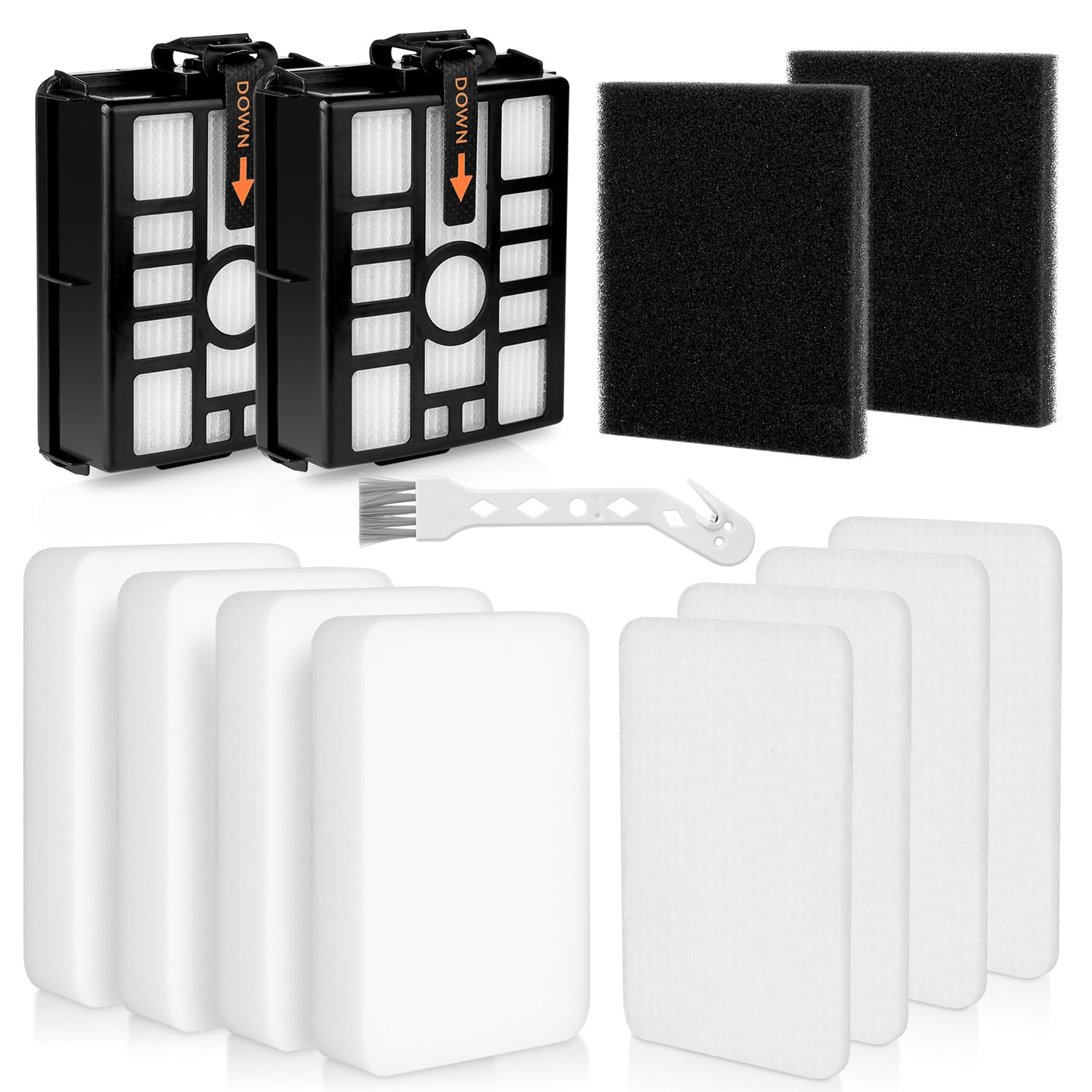 IW3510UK Replacement Filters for Shark Detect Pro Anti Hair Wrap Cordless Stick Vacuum Cleaner IW3510UK IW3611UKT