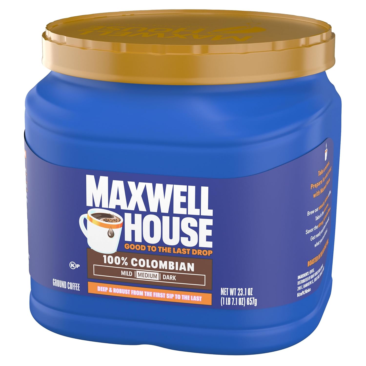 Savor the Richness: A Review of Maxwell House Colombian Ground Coffee