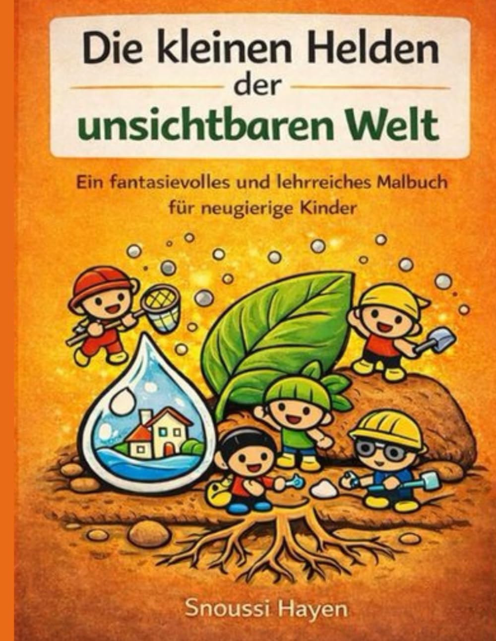 Die kleinen Helden der unsichtbaren Welt: Ein fantasievolles und lehrreiches Malbuch für neugierige Kinder von 6 bis 10 Jahren