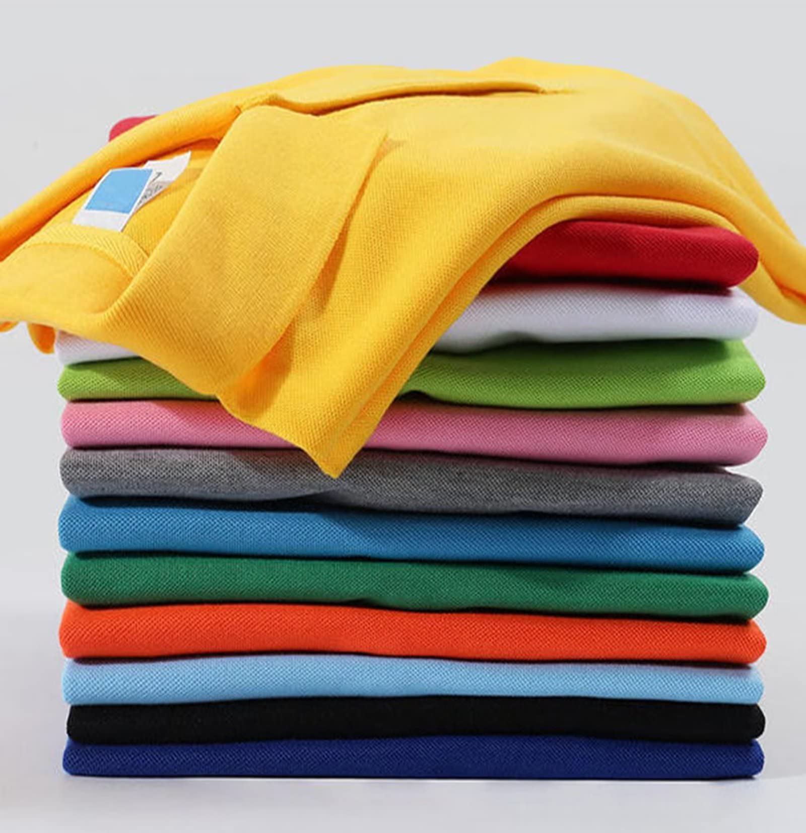 Elegante Polos Manga Corta Hombre Mujer Camisetas Deportivas Tenis Golf Clásico T-Shirt Paquete de 3