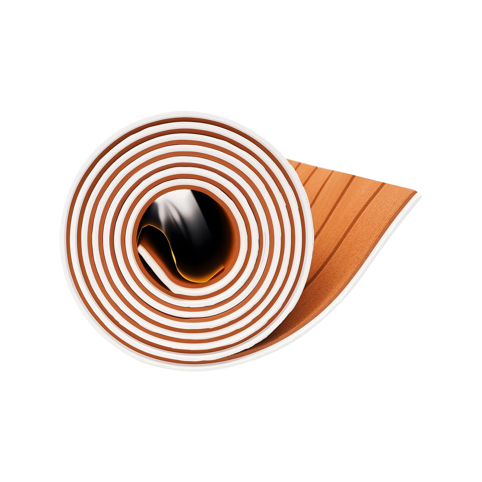 Barca in schiuma Eva, in finta teak, autoadesiva, antiscivolo, per yacht marino, camper, manutenzione del pavimento, 240 x 90 cm