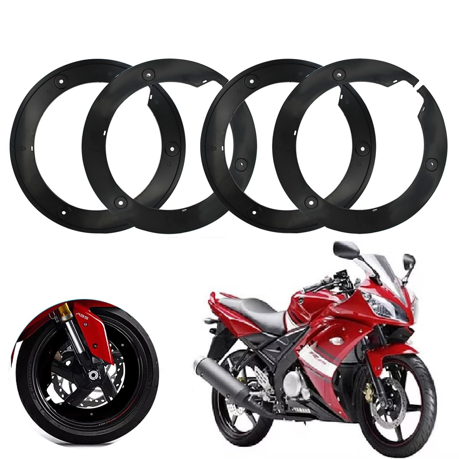 PRO-DISC 17inch Motorcycle Wheels for Yamaha R15 V1, v2, v3