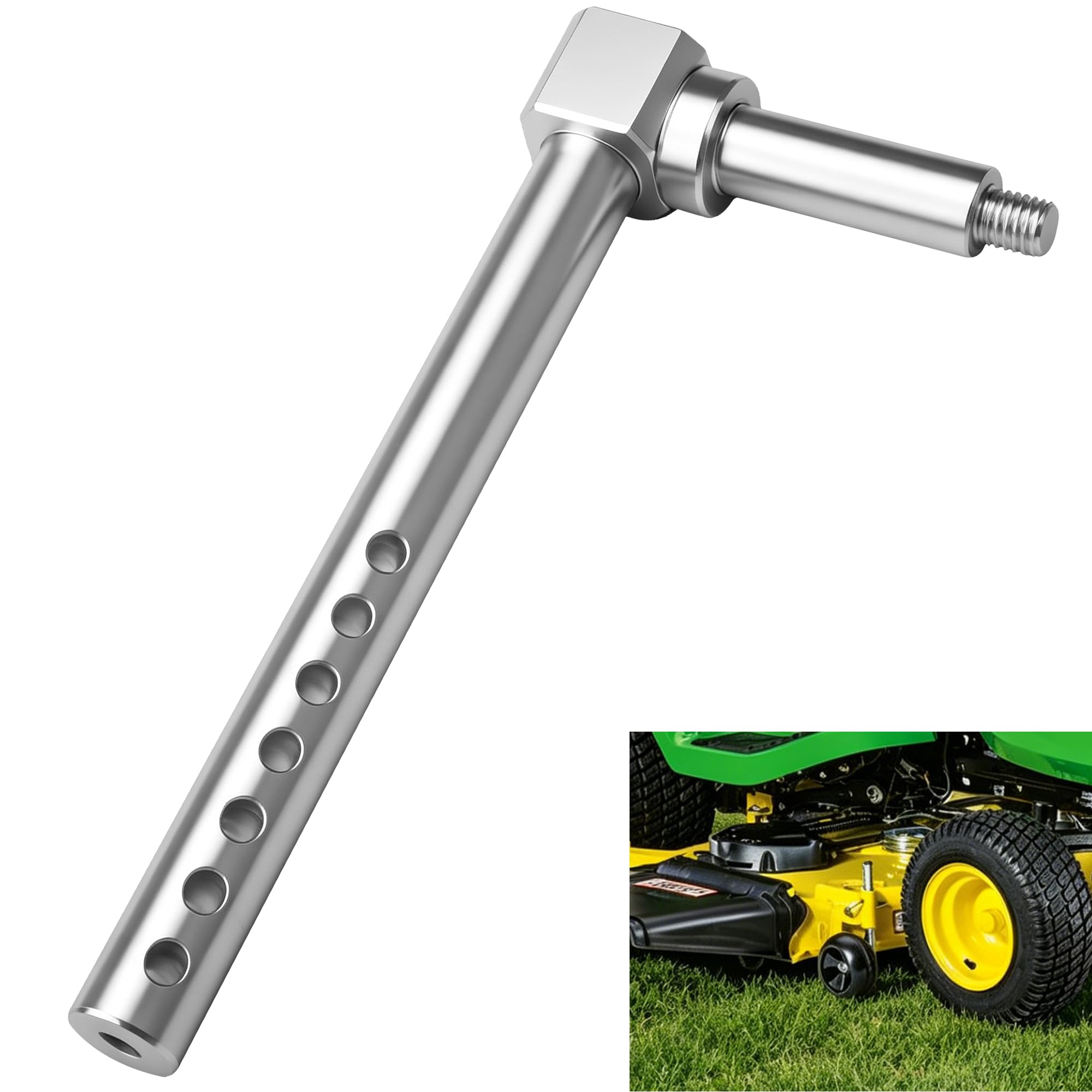 Amazon.com: AM136327 Right Front Lawn Mower Deck Gauge Wheel Arms