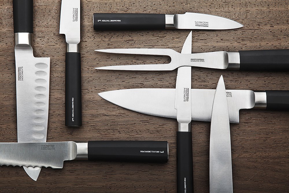 Fleischgabel 17 cm Kitchen Knives Edelstahl Rostfrei