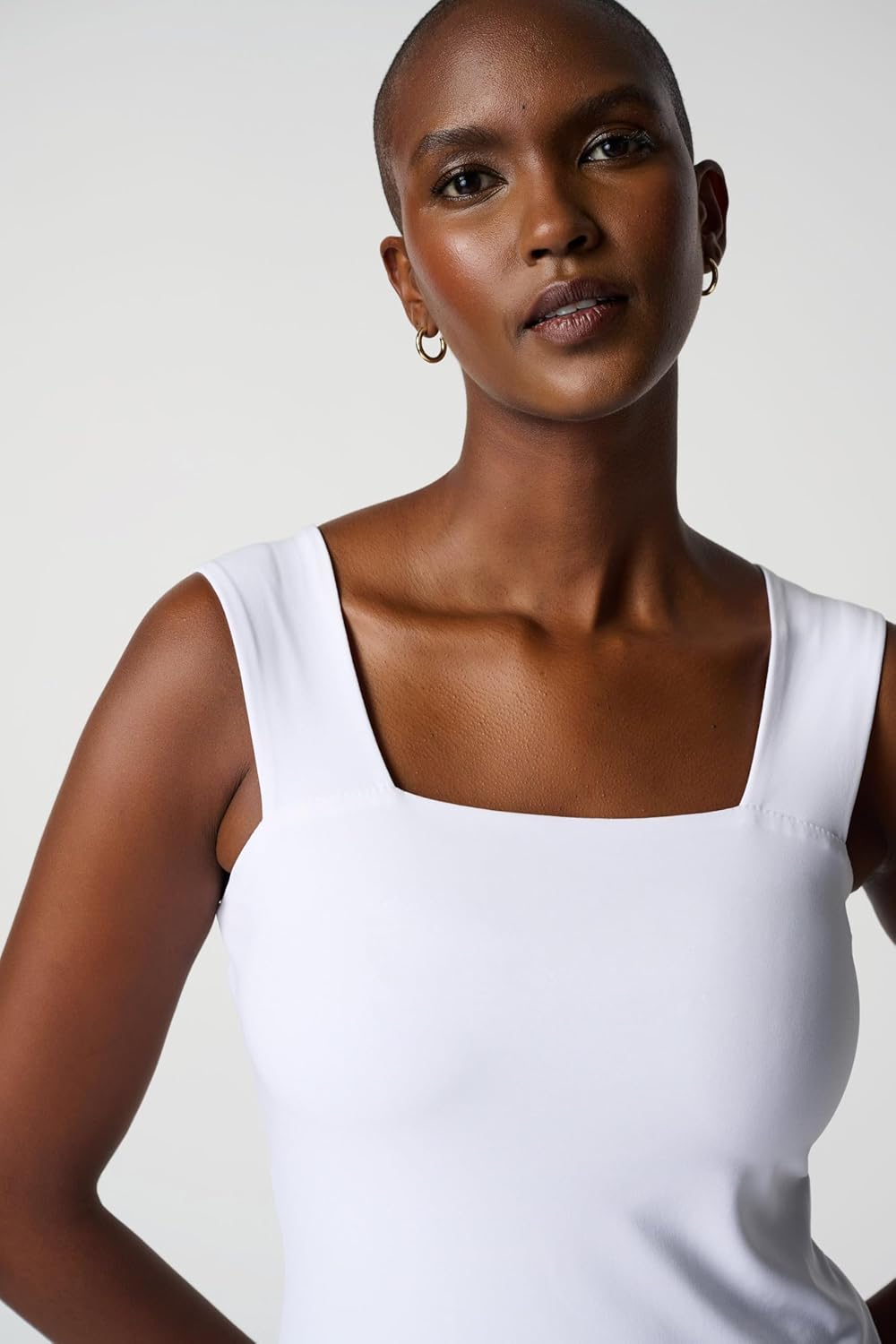 トップス cup in square neckline cami Classic Square Neck Cami | Patchington