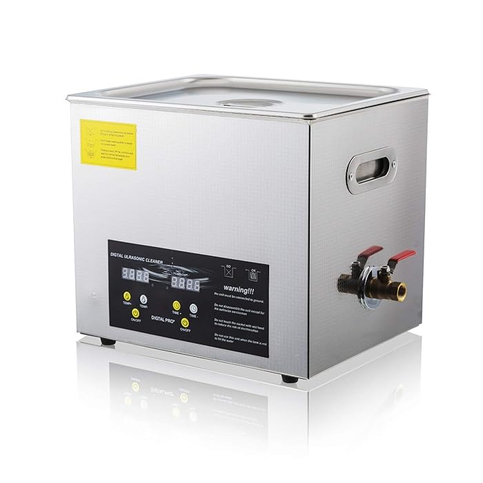 Buy Ultrasonic Cleaner 10L Sonic Ultrasonic Jewelry Denture Parts Cleaner with Digital Timer