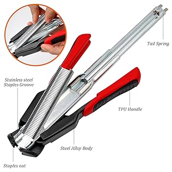 M.Z.A Hog Ring Pliers Automatic Fencing Pliers With 2500pcs