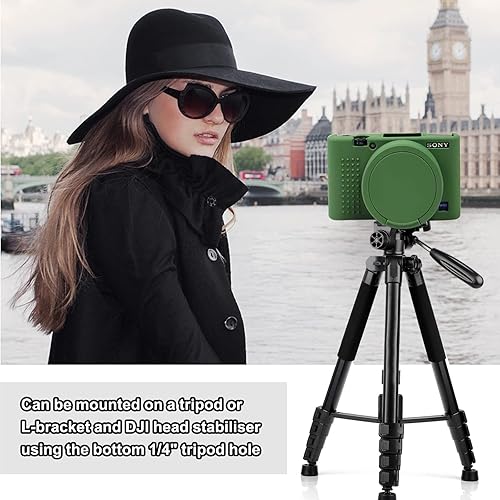 Miniatura 7 de Funda de cámara para Sony RX100 VII, silicona suave protectora protectora de piel extraíble para cámara digital Sony DSC-RX100 VII DSC-RX100M7