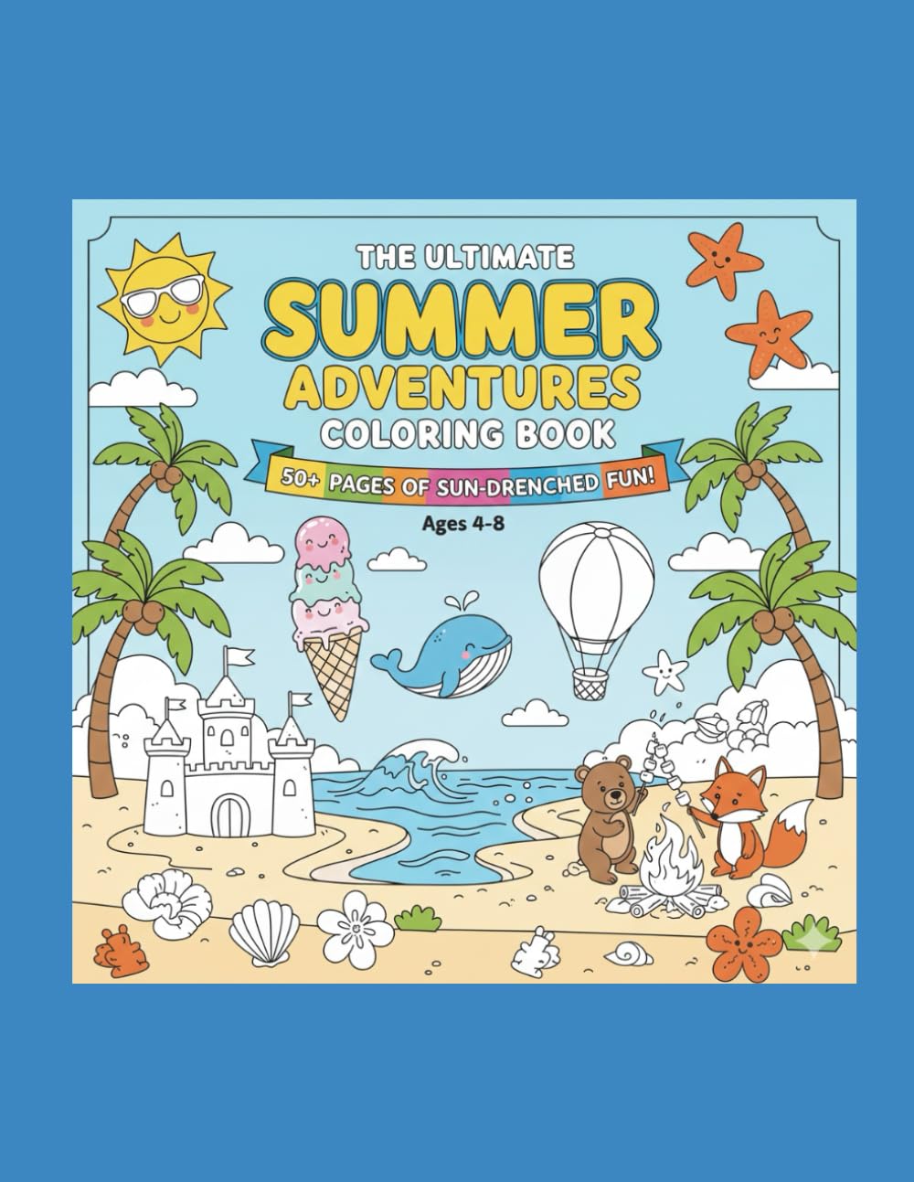 summer coloring book: have fun