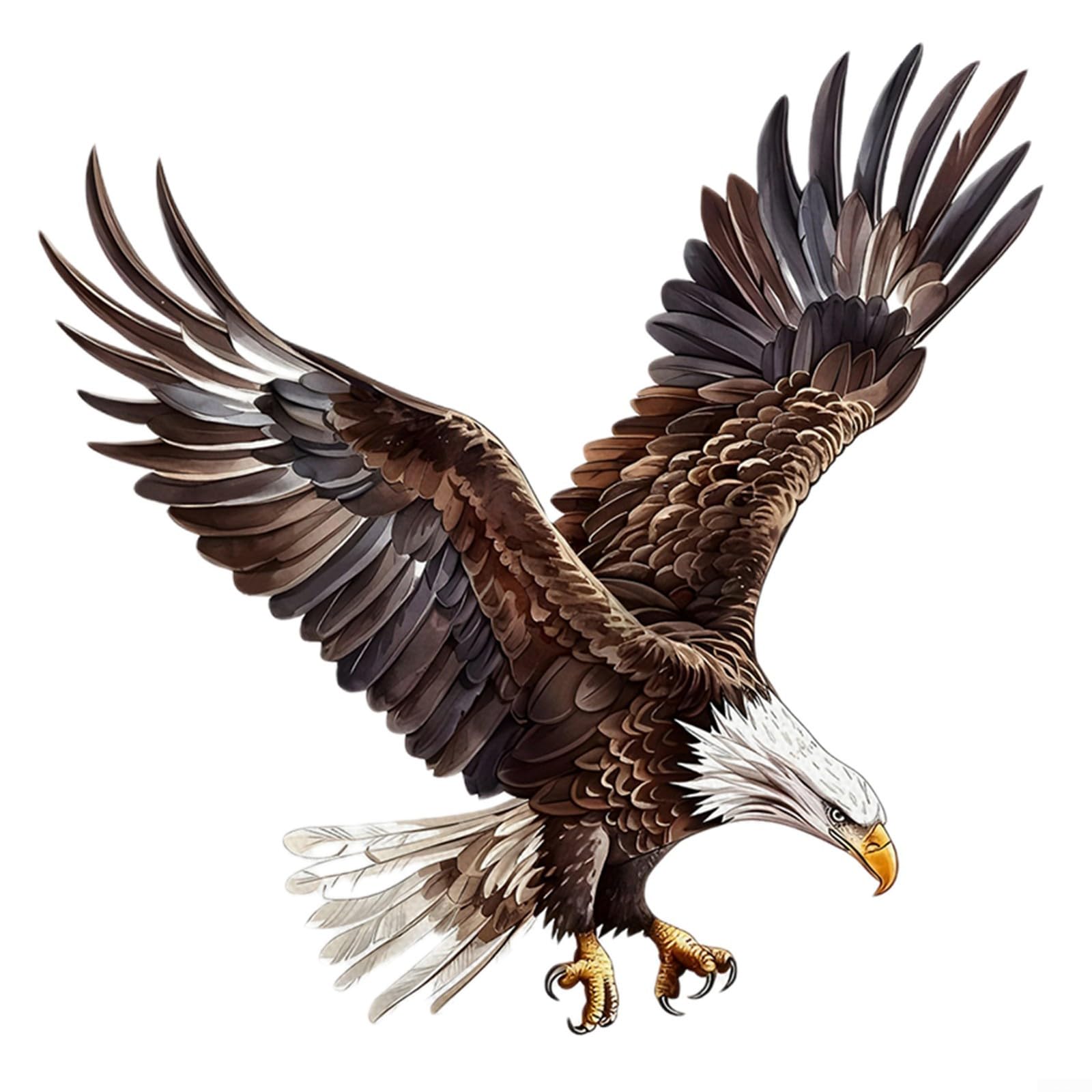 Gbtdoface Flying for Eagle Wall Stickers,Bird Wall Decal Removable,Flying for Eagle Wall Decal Style Vinyl for Eagle Stickers Home Decor for Bedroom
