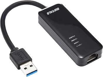 Amazon.co.jp: バッファロー BUFFALO 有線LANアダプター LUA4-U3