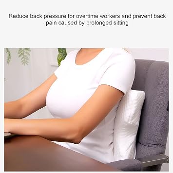 Couple Pillow for Sleeping, Memory Foam Sleeping Pillow Arm Pillow, Slow Rebound Pressure Pillow, Travel U Shape White Cuddle Pillow for Neck Support Home Travel