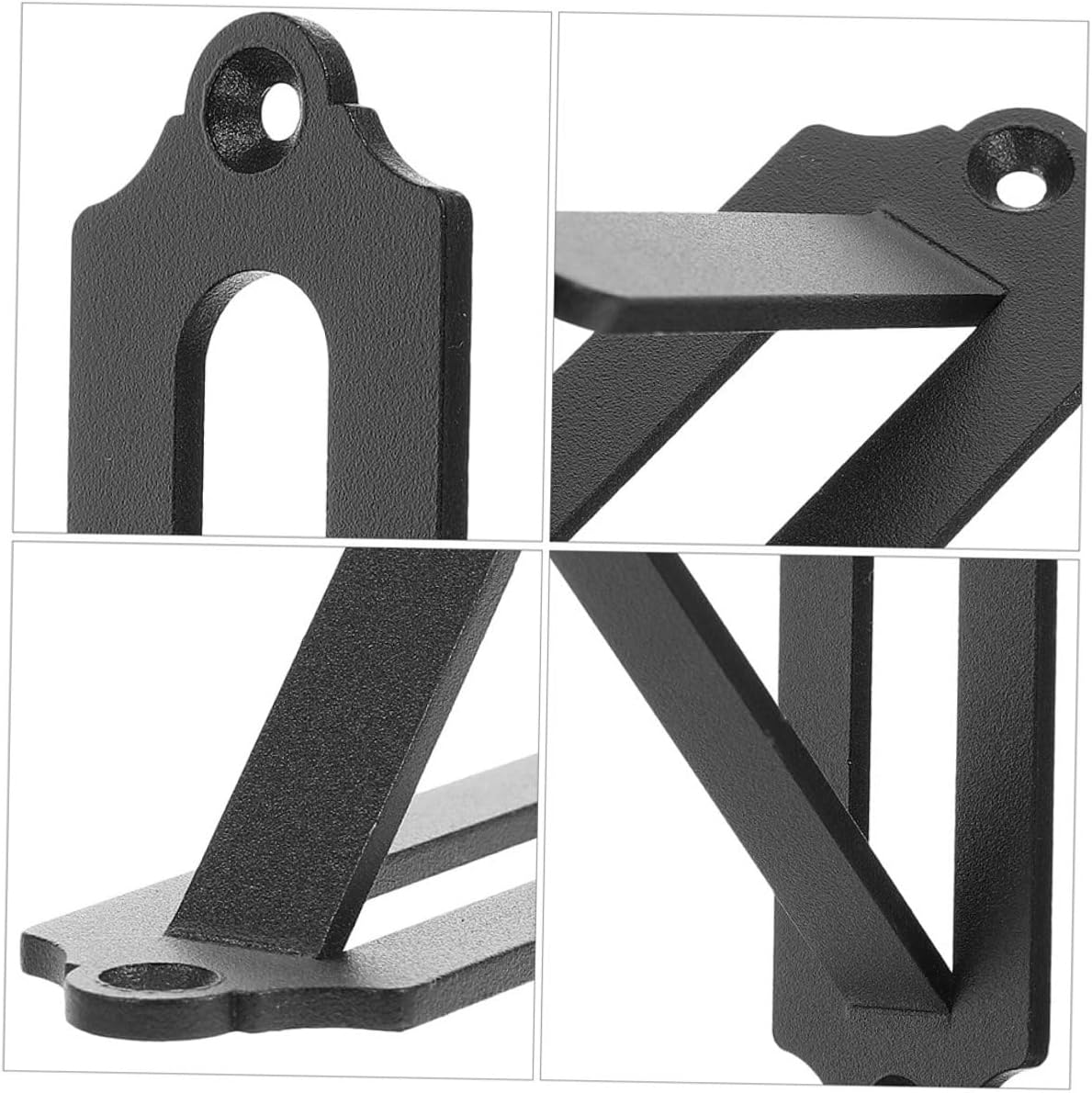 European Mount Skull Hangers 6pcs Steel Deer Skulls Wall Mount Brackets Indoor Outdoor Display