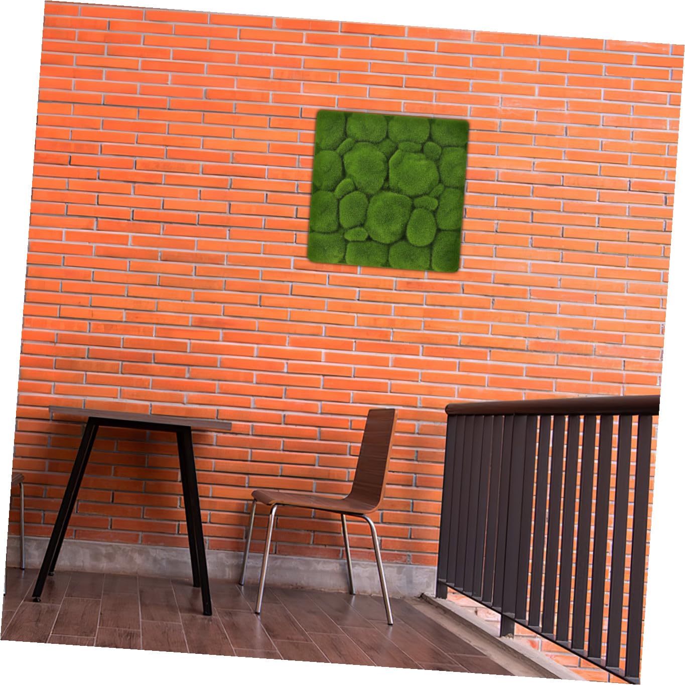 Angoily 3pezzi Decorazione Da Parete Di Muschio Artificiale Pannello Simulato Per Decorazioni Domestiche e Eventi Facile Da Installare e Manutenere