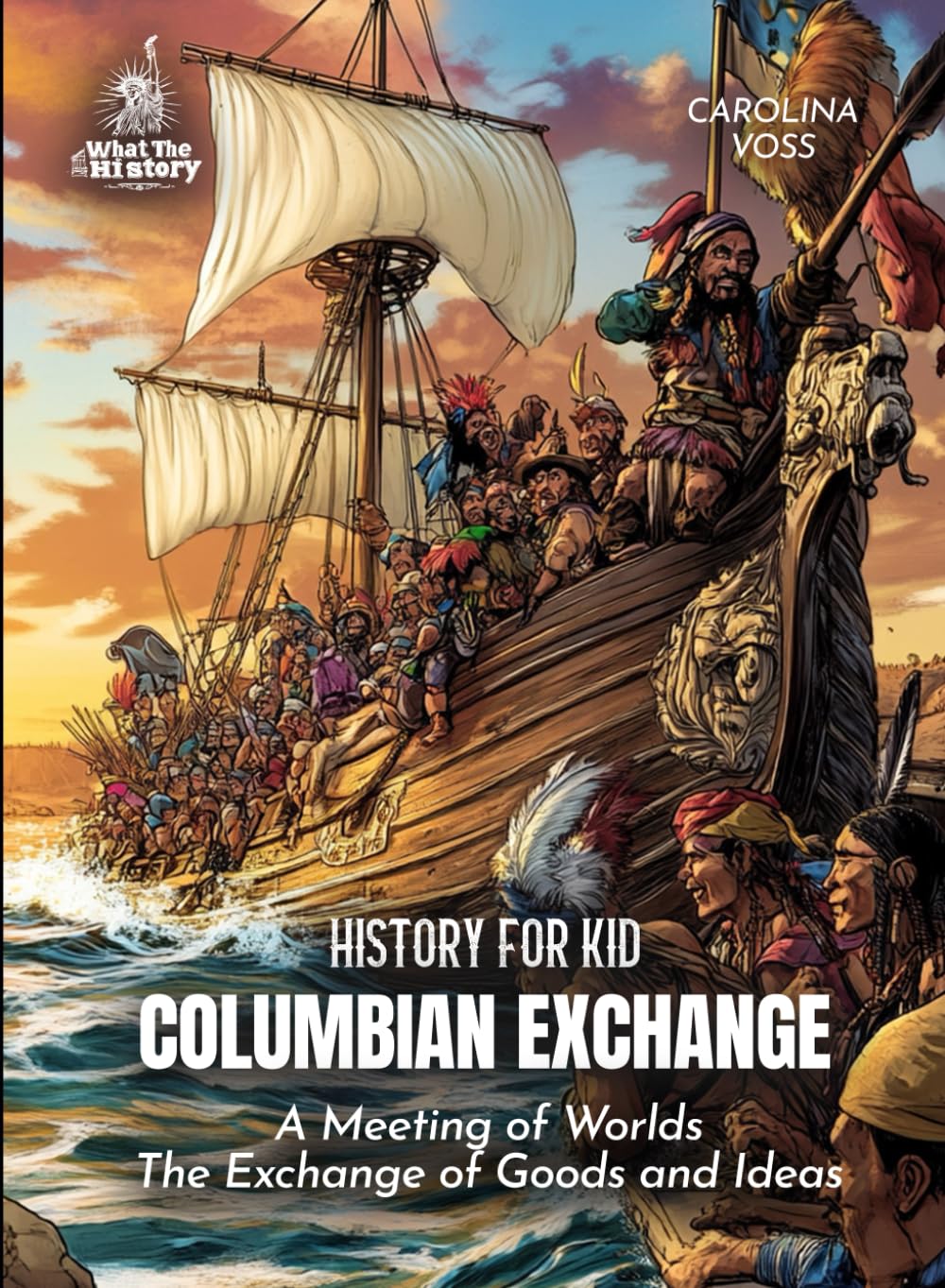 Columbian Exchange History for Kids: A Meeting of Worlds The Exchange of Goods and Ideas (Book for Curious Kids)