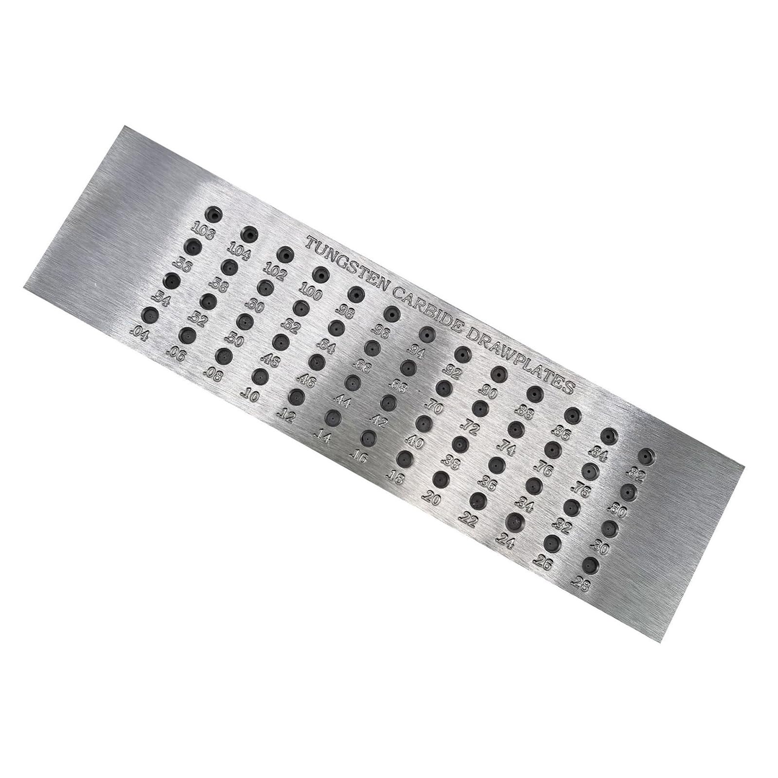 0.04-0.45/0.04-0.8/0.04-1.6mm Metal Wire Drawplate Round Shape Jewelry Making Tool Wire Drawing Measurement Drawing Plate