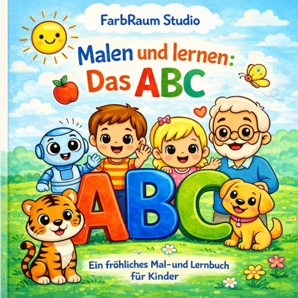 Malen und Lernen: Das ABC