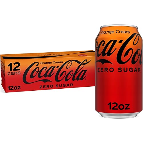 Coke Orange Cream 12oz 12pk Zero Sugar