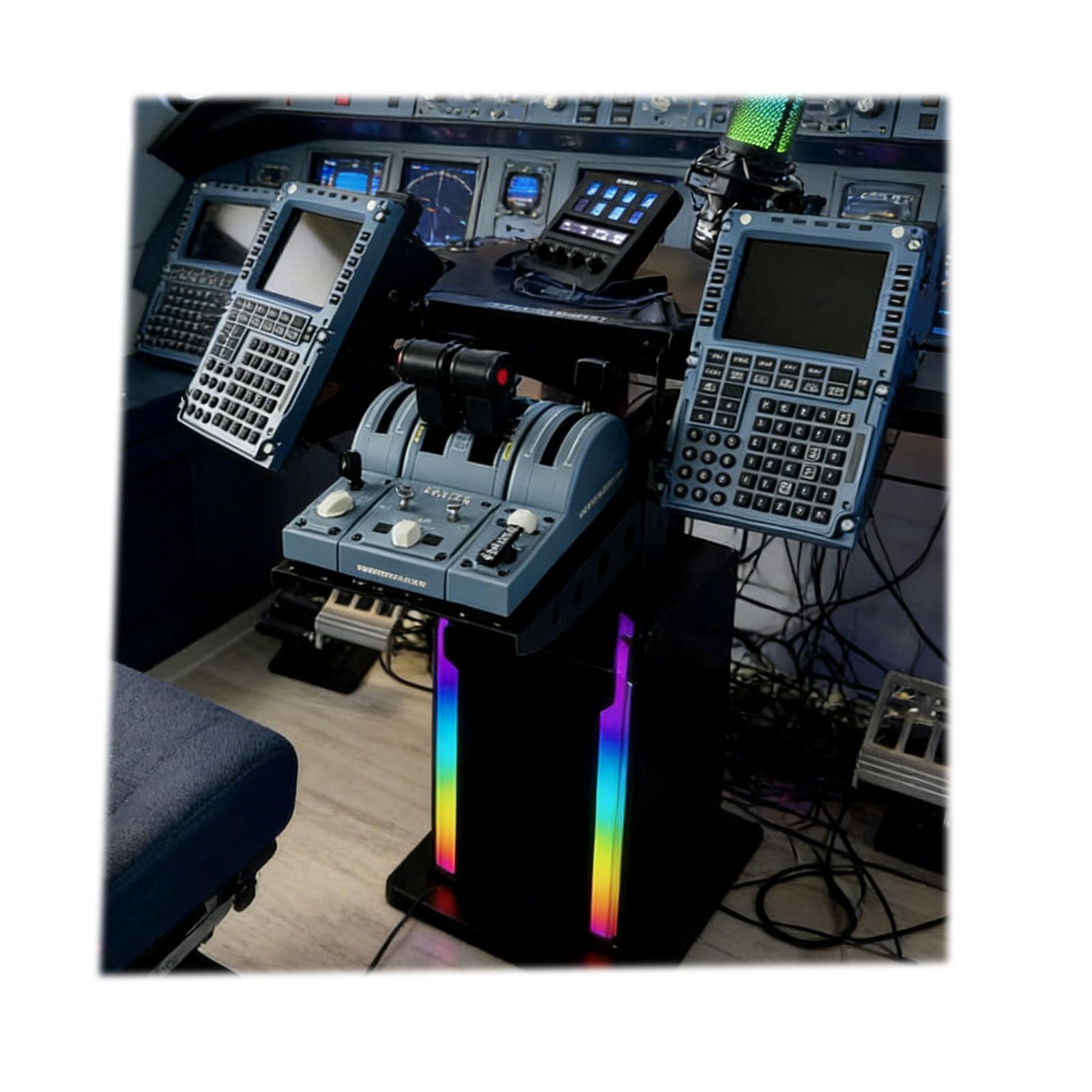 Panel Mount for Winwing Mounting Panel Angle can be Selected Between 50 and 80 Degrees Extra Left Right