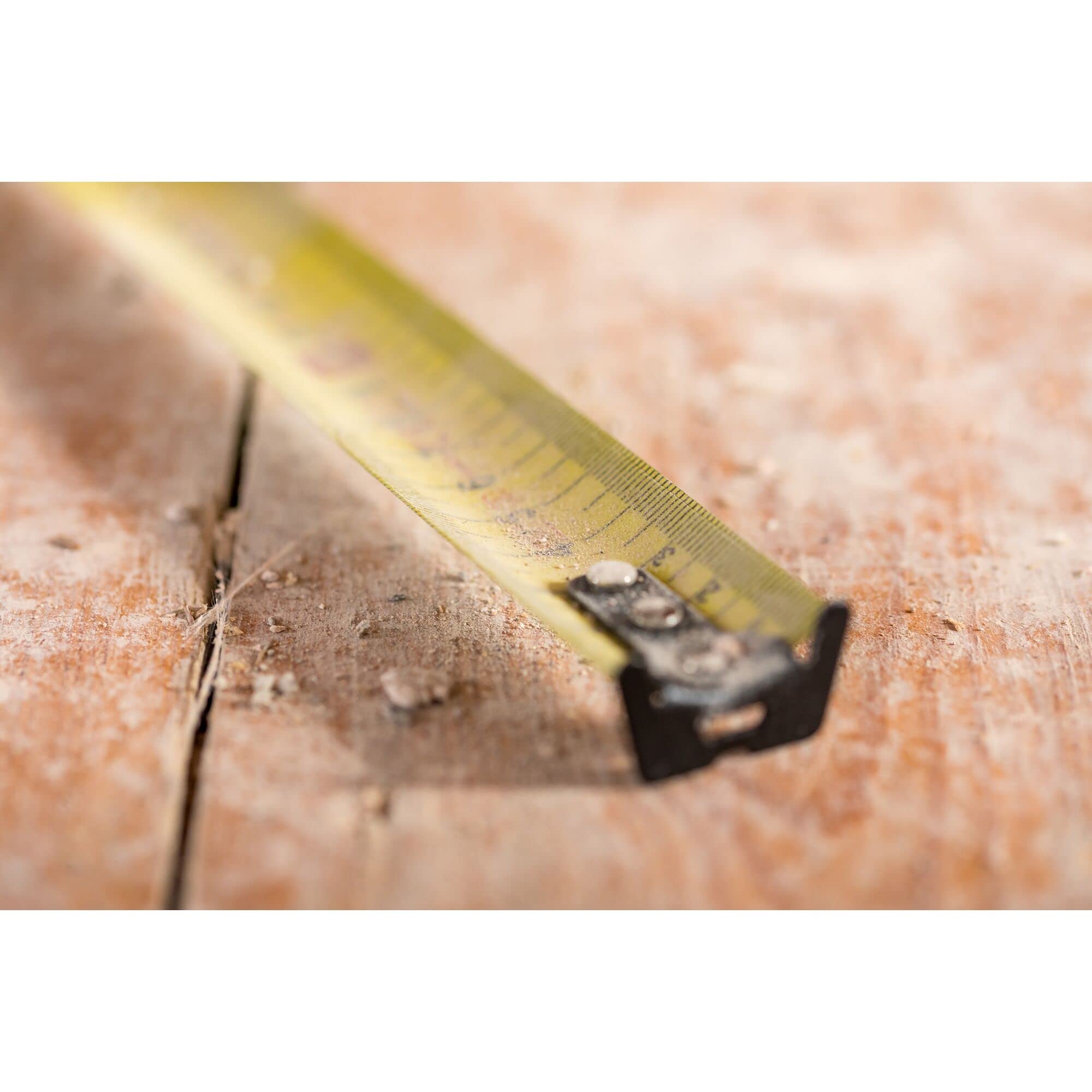 STANLEY FMHT81555-0 mètre mesureur - Gamme FATMAX - Fabriqués en France - Revêtement Blade Armor - Ruban Résistant et Épais - Boitier Abs Bi matière - Amortisseur de Chocs