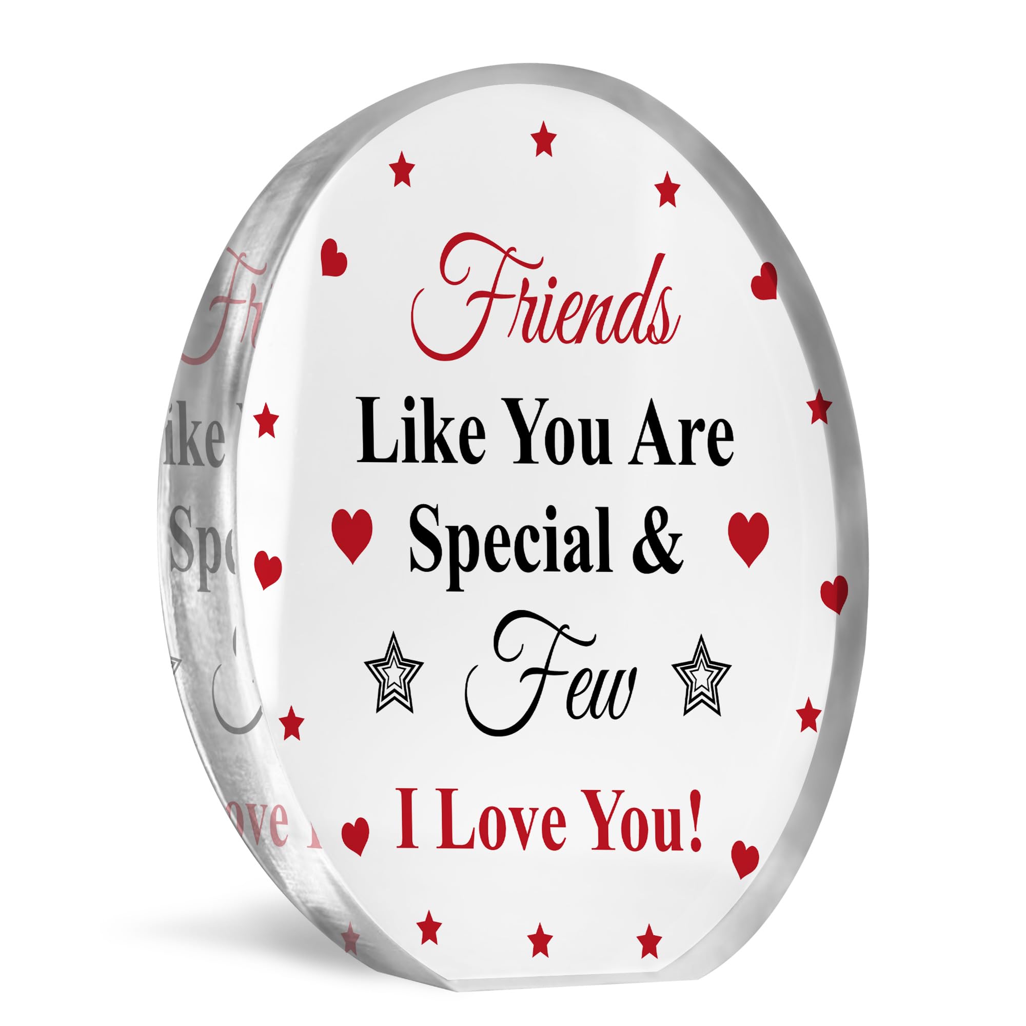 Red Ocean Friends Like You Are Special And Few Gift For Best Friend Thank You Gift For Him Her Standing Acrylic Plaque Friendship Gifts Best Friend Plaque Gift Idea For Best Friend Keepsake
