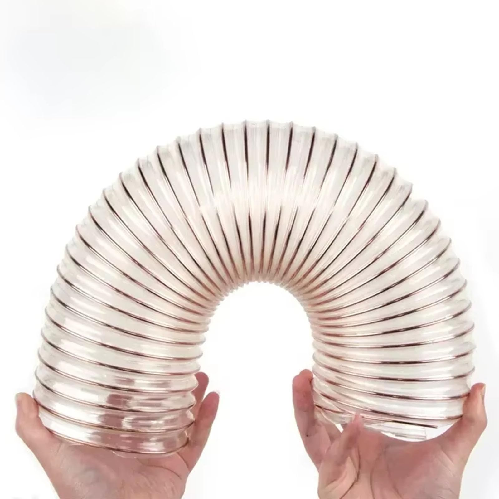 Tuyau Flexible D'aspiration De Collecte De Poussière, 1m De Long, Tuyau D'aspiration Super Léger Pour Systèmes D'aspiration, Poussière De Bois, Copeaux De Bois, Antistatique, Ignifuge (Dia 100MM)