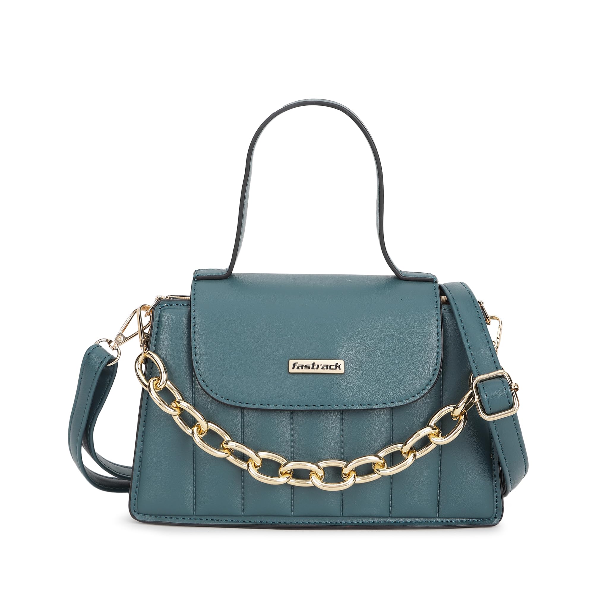 Fastrack Casual Sling Bag For Womens, Ladies And Girls | Crafted From Pu Leather, Blue (B0D9BKYY1C) Amazon Price History, Amazon Price Tracker
