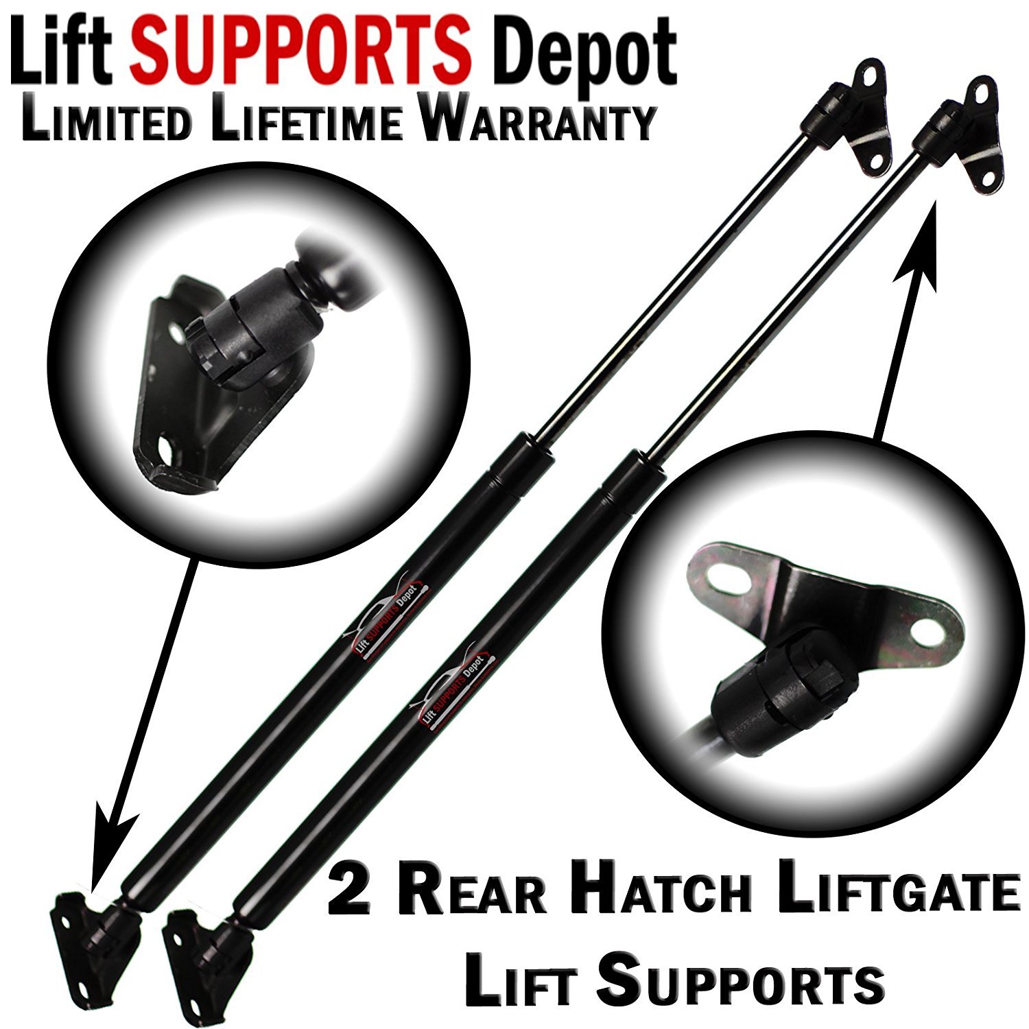 Lift Supports Depot Qty (2) Toyota Highlander 2001 to 2007 Liftgate
