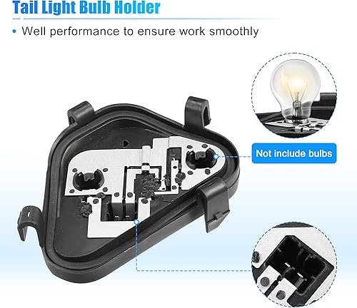 Miniatura 6 de X AUTOHAUX 1 Unidades Trasera Derecha Luz Trasera Lámpara Panel Trasero Bombilla Enchufe WEnchufe Para BMW 320i 328d 328i 335i 328d xDrive Sedan