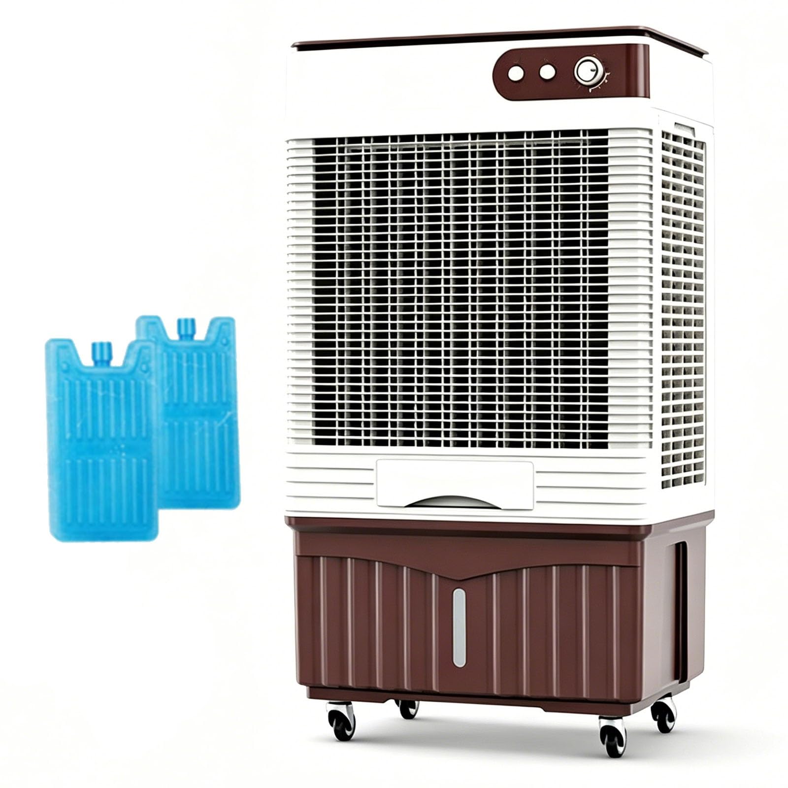 Evaporative Air Cooler with 2 Ice Packs, Portable Swamp Cooler