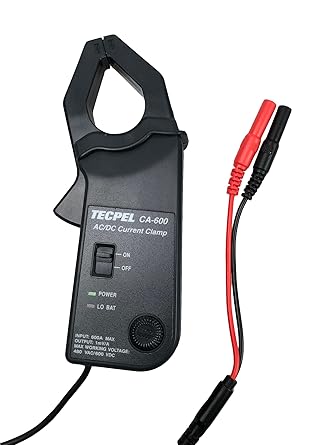 TECPEL CA-600 AC/DC Current clamp Transmitter Probe 600A