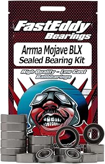 FastEddy Bearings Compatible with Arrma Mojave BLX 2wd Sealed Bearing Kit